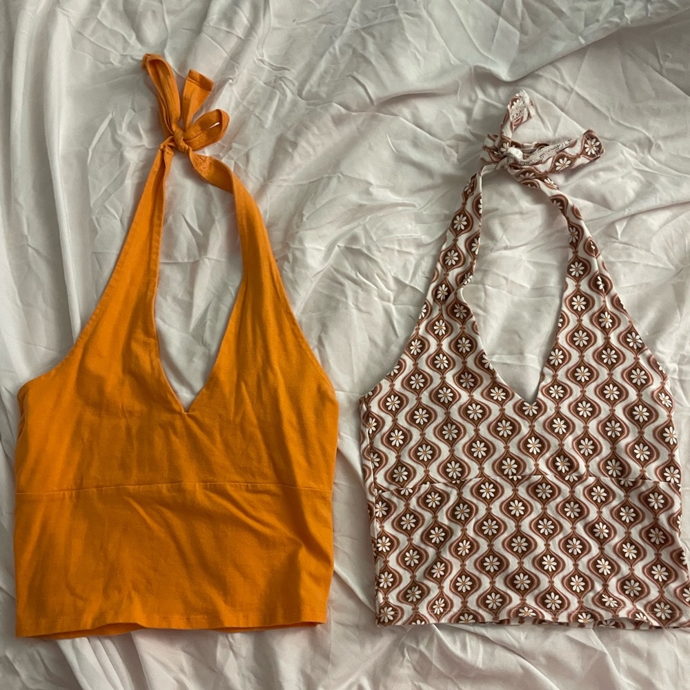 Hollister halter tops